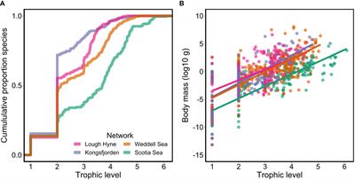 Trophic structuring of modularity alters energy flow through marine food webs